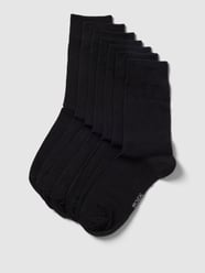 Socken mit elastischen Rippenbündchen 7er-Pack von MCNEAL Schwarz - 23