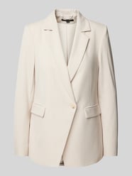 Blazer mit Reverskragen von comma Beige - 36