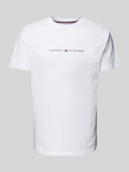 T-Shirt mit Label-Print von Tommy Hilfiger - 4