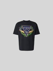 Regular Fit T-Shirt mit Logo-Print von RHUDE - 12