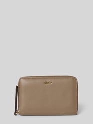 Portemonnaie mit Label-Detail von Abro Beige - 29