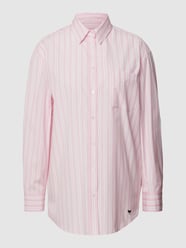 Hemdbluse mit Streifenmuster Modell 'Amati' von Weekend Max Mara Rosa - 16