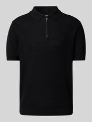 Regular fit poloshirt met structuurmotief van Antony Morato - 29