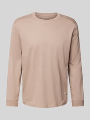 Regular Fit Langarmshirt aus reiner Baumwolle von Tom Tailor Beige - 18