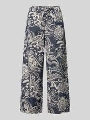 Wide Leg Hose aus Baumwoll-Mix Modell 'MAINE S' von Brax - 1