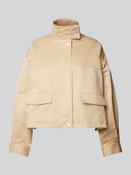 Jacke mit Stehkragen Modell 'Blix' von MSCH Copenhagen Beige - 44