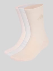 Socken aus Baumwoll-Mix im 3er-Pack von adidas Sportswear Beige - 5