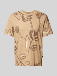 T-Shirt mit Rundhalsausschnitt Modell 'BLAPALMA' von Jack & Jones Premium Braun - 25