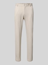 slim fit pantalon van viscosemix model 'TIUS2' van Strellson - 16