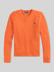 Regular Fit Pullover aus Woll-Kaschmir-Mix 'JULIANNA' von Polo Ralph Lauren Orange - 16
