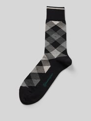 Socken mit Label-Detail Modell 'NEWCASTLE' von Burlington Schwarz - 38