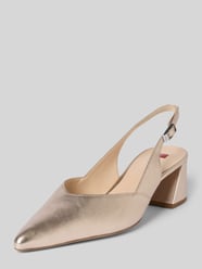 Pumps van echt leer met open hiel van Högl - 10
