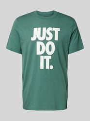 T-shirt met statementprint van Nike Groen - 15