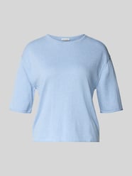 Oversized sweter z mieszanka bawełny i kaszmiru od Tom Tailor - 3