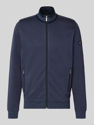 Sweatjack met ribboorden van bugatti - 14