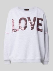 Oversized Sweatshirt aus reiner Baumwolle Modell 'Love' von miss goodlife - 15