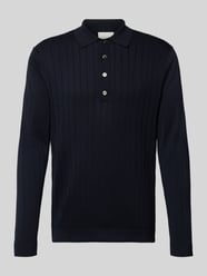 Strickpullover aus reiner Baumwolle mit Polokragen von Profuomo - 41