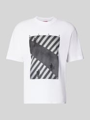 Slim fit T-shirt van puur katoen Model 'DODGER' van HUGO - 33