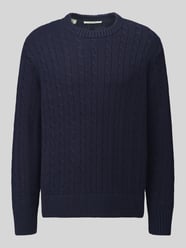Pullover mit Zopfstrickstruktur von Selected - 14