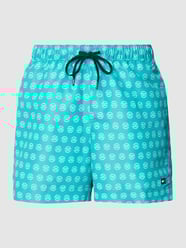Badehose mit Label-Details von Tommy Hilfiger Türkis - 37