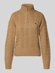 Schipperstrui van wolmix met kasjmier van Polo Ralph Lauren - 48