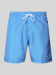 Regular Fit Badehose mit Label-Patch Modell 'Mike' von Shiwi - 31