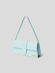 Handtasche mit Label-Applikation von Jacquemus Blau / Türkis - 37