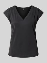 Comfort Fit T-Shirt aus Modal-Mix Modell 'FREE' von Only Schwarz - 34