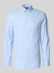 Regular fit vrijetijdsoverhemd met borstzak van Christian Berg Men - 43