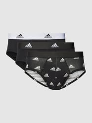 Slip mit Allover-Logo-Muster von ADIDAS SPORTSWEAR Schwarz - 35