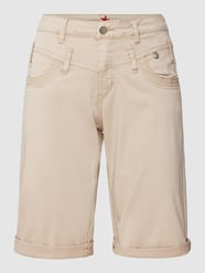 Bermudas mit Knopf und Reißverschluss von Buena Vista Beige - 42