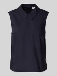 Regular Fit Blusentop mit Hemdblusenkragen von Marc O'Polo Denim - 10