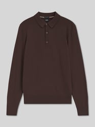 Regular Fit Poloshirt aus reiner Wolle Modell 'Lancione' von BOSS - 17