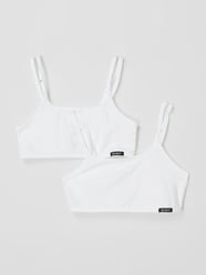 Bustier met stretch in een set van 2 stuks  van Skiny Wit - 23