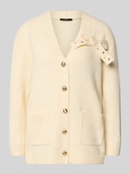 Kurtka z dzianiny z listwą guzikową od Zero - 48