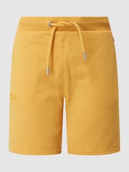 Sweatshorts mit Logo von Superdry Gelb - 17
