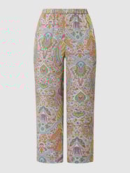 Culotte mit Allover-Muster von Gardeur Weiß - 22