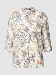 Bluse mit Rückenfalten von Windsor Blau - 9