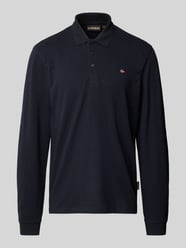 Regular fit poloshirt met labelstitching, model 'EALIS' van Napapijri - 37