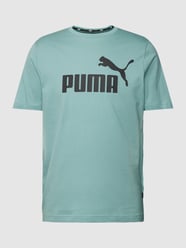 T-shirt met labelprint van PUMA PERFORMANCE Groen - 46