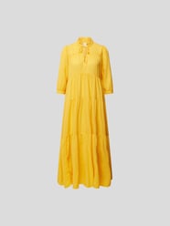 Midikleid mit V-Ausschnitt von Honorine Gelb - 15