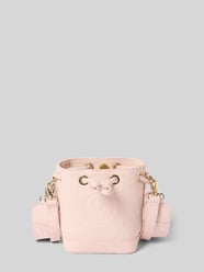 Handtas met structuurmotief, model 'SAMBA' van VALENTINO BAGS Fuchsia - 40