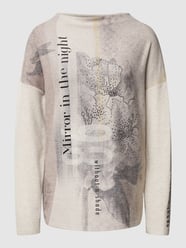 Strickpullover mit Allover-Muster von Betty Barclay Beige - 45