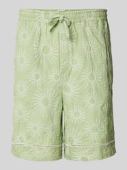 Regular Fit Bermudas mit Motiv-Stitching von Scotch & Soda - 2