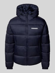 Steppjacke mit Label-Print Modell 'SUOMI' von Napapijri Blau - 28