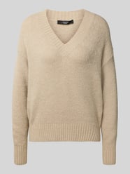 Sweter z dzianiny o kroju comfort fit z mieszanki wełny model ‘VISITA’ od Weekend Max Mara - 36