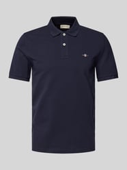 Regular Fit Poloshirt mit Label-Stitching von Gant - 21