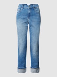 Jeans mit Stretch-Anteil in 7/8-Länge Modell 'CICI CROPPED CHAIN' von Angels Blau / Türkis - 21