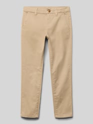Straight Fit Chino mit Eingrifftaschen von Mayoral Beige - 7