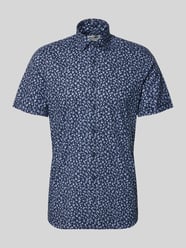 Slim Fit Freizeithemd mit floralem Allover-Print von OLYMP Level 5 - 42